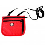 VIAGGI Neck Pouch - Red